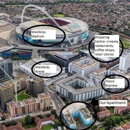 Stylish Wembley Stadium And Ovo Arena Apartment, Londra Exterior foto