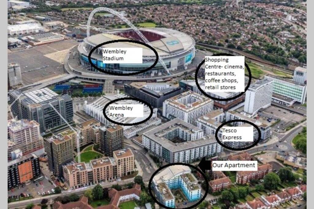 Stylish Wembley Stadium And Ovo Arena Apartment, Londra Exterior foto